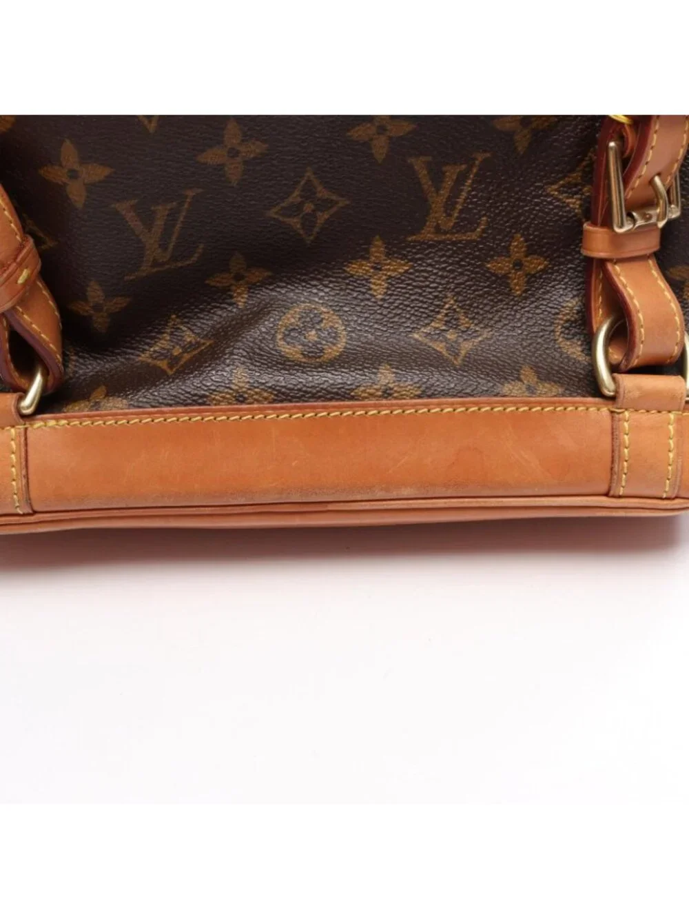 Louis Vuitton Backpack Montsouris MM Canvas Leather